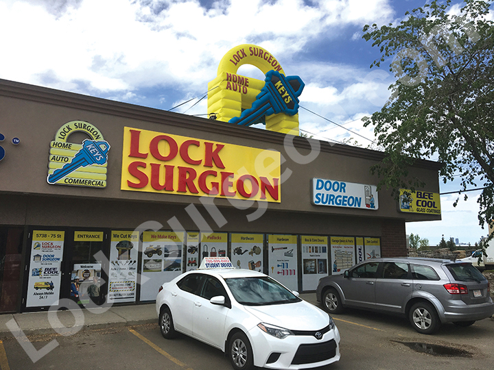Lock Surgeon Door Repair Adjust & Fix Services South Edmonton Service Centre Shop