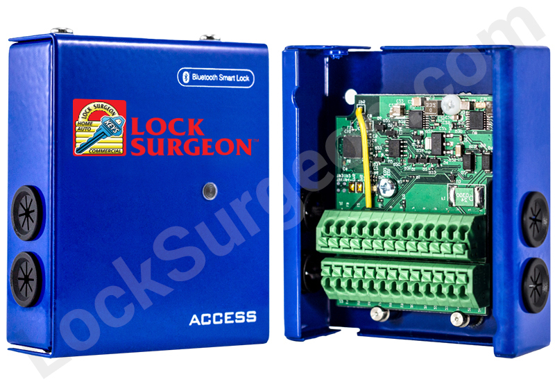 Edmonton South Access control electro-mechanical 12v-24v uses up to 3amps of power.