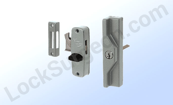 Lock Surgeon Edmonton South technicians carry and install patio door locks for sliding doors.