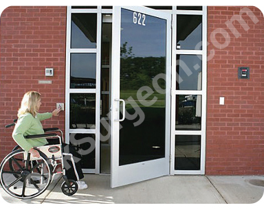 Self Closing Door Closer, Quiet and Safe Aluminum Alloy Door Mechanism,  Commercial Grade, Suitable for Home or Business